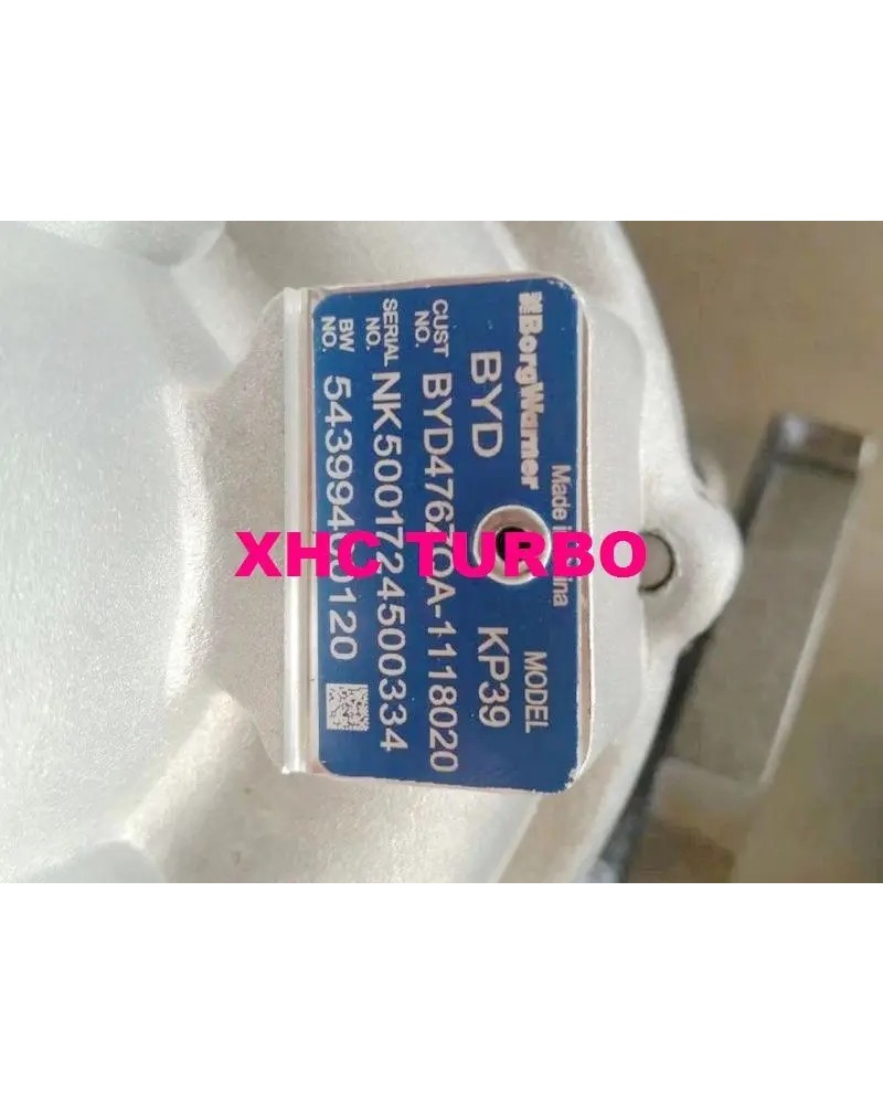 NUEVO KP39 BYD476ZQA- 1118100 53039700120 53039700132 Turbocompresor p