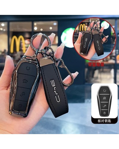 Funda para llave para BYD Song Plus Atto 3 Han EV Tang DM Qin Seal Dol