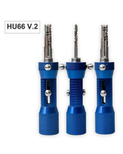 Car High quality locksmith tools Quick opening tool 2 in 1 HU66 V.2 Pi