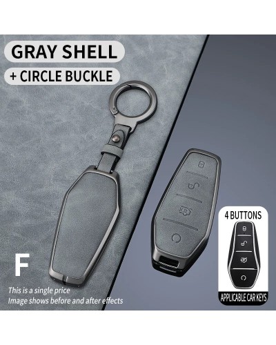 Funda para llave de coche BYD Han Ev Tang Dm/Qin PLUS/Song Pro/MAX/Yua