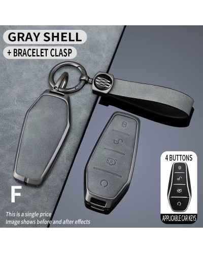 Funda para llave de coche BYD Han Ev Tang Dm/Qin PLUS/Song Pro/MAX/Yua