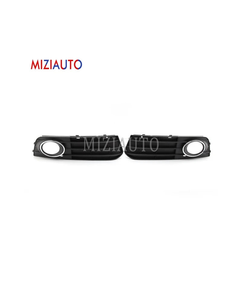 Luces antiniebla de parachoques delantero, cubierta de rejilla para Audi A4, B8, A4L, 2008, 2009, 2010, 2011, 2012, rejilla de e