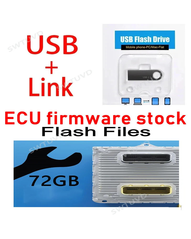 72GB ECU Stock Firmware Stock Files of A Huge Kind of Cars Petrol and 