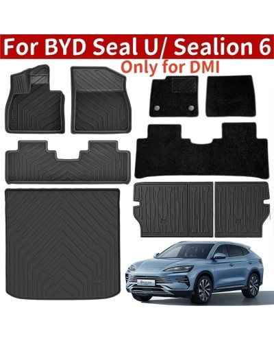Para BYD Seal U / Sealion 6 Song Plus DMI 2021-2025 alfombrillas de TP