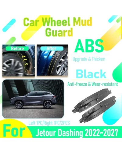 Guardabarros de coche para Jetour Dashing Soueast S06 2022 2023 2024 2