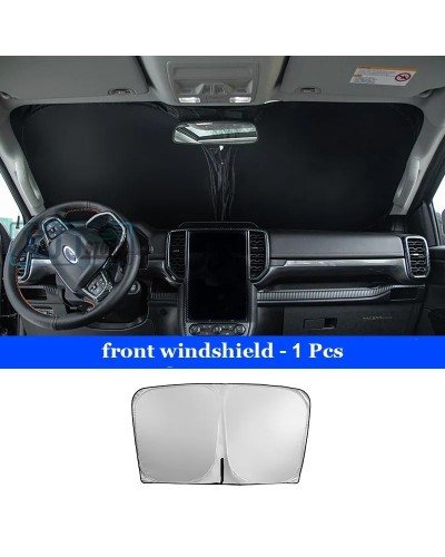 Para Ford Ranger T9 2023 2024 dedicado todo negro parasol para ventana