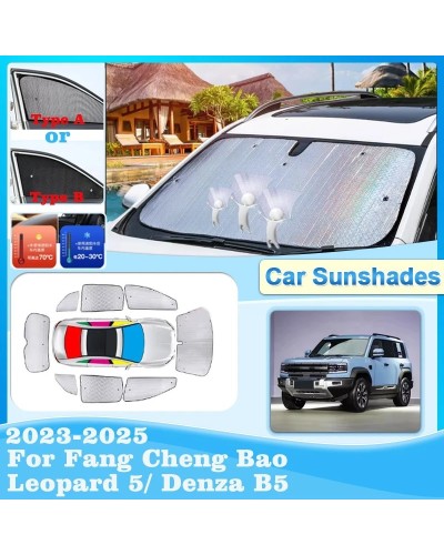 Parasoles de cobertura para coche BYD Fang Cheng Bao Leopard 5 Denza B
