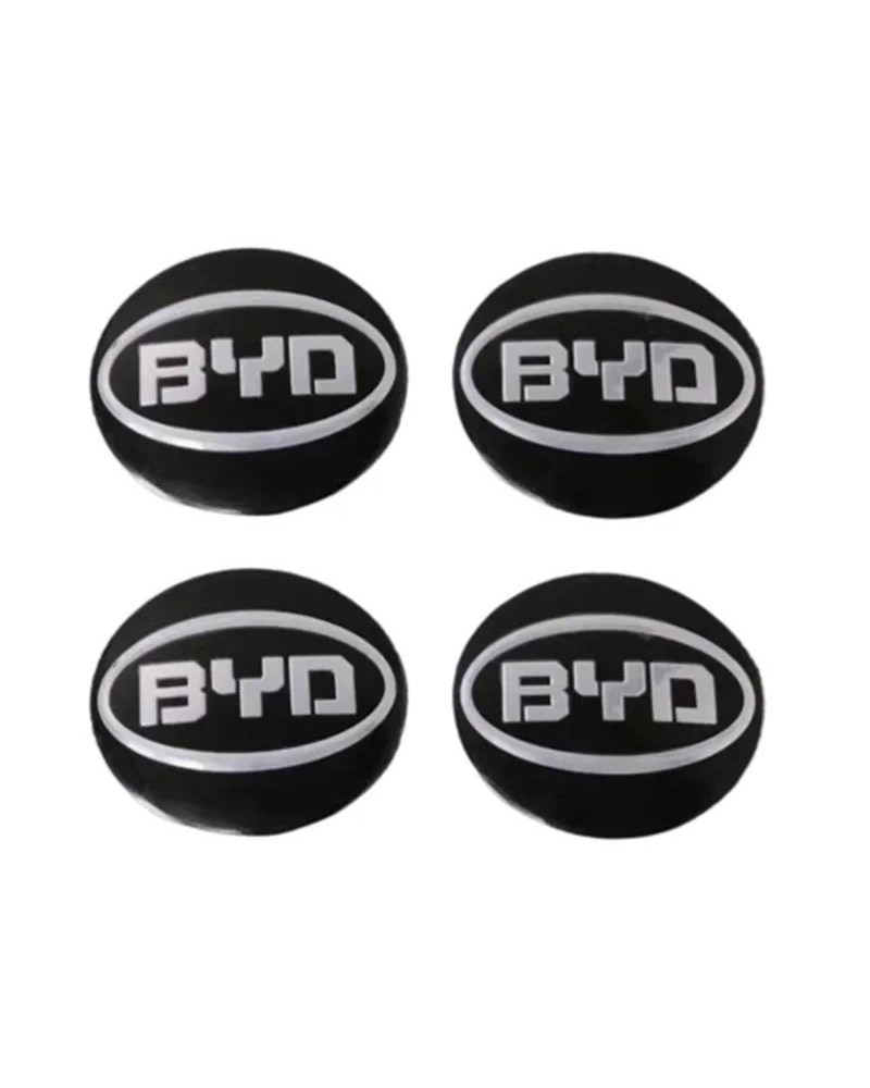 4 Uds. Tapas universales para centro de rueda de coche de 56mm, pegati