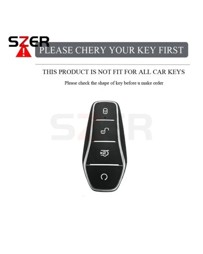 Nueva funda de TPU para llave a distancia de coche, carcasa para BYD S