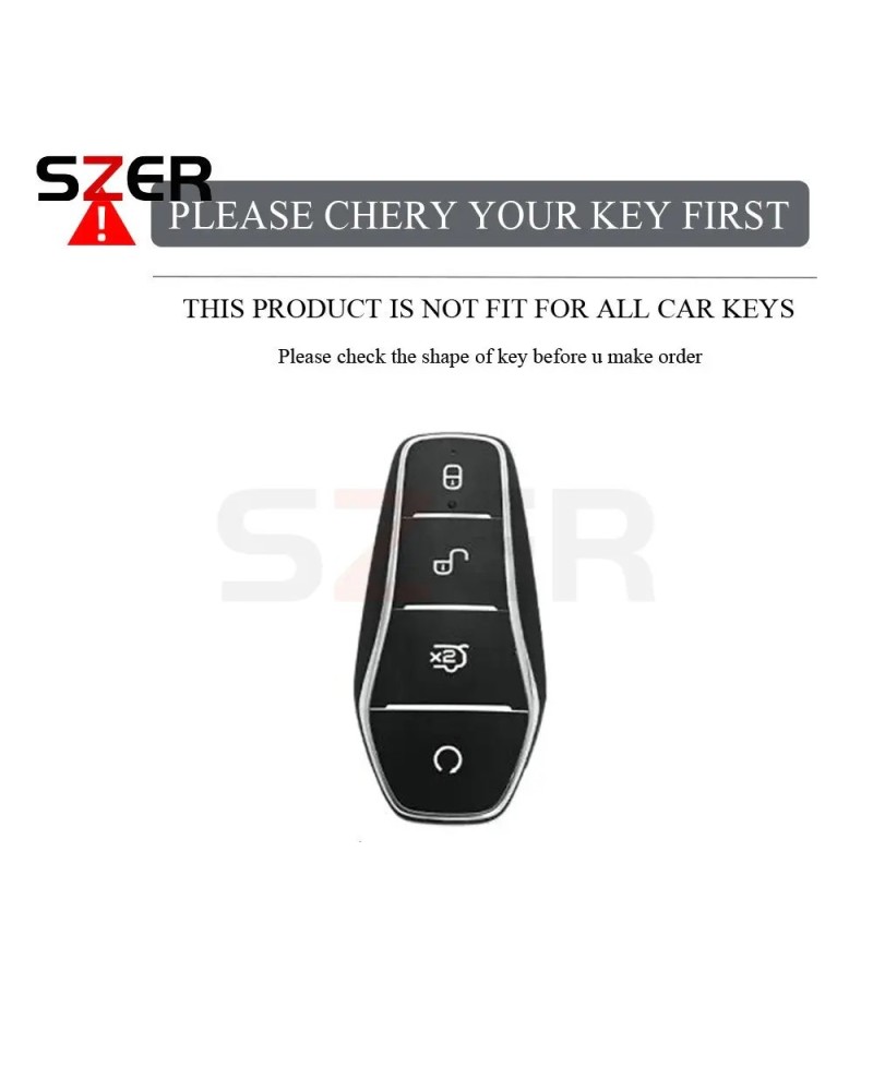 Nueva funda de TPU para llave a distancia de coche, carcasa para BYD S