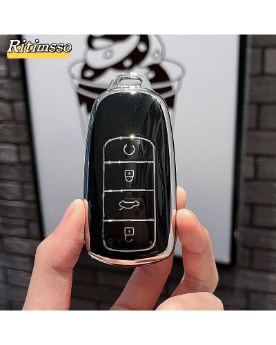 Funda para llave de coche de TPU a la moda para Chery Tiggo 8 Pro Tigg