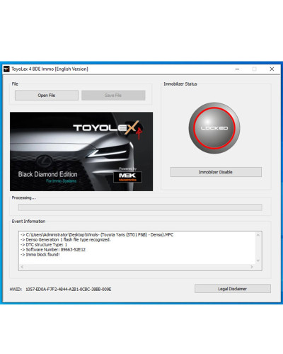 Toyolex4 Toyolex 4 with Unlimited Keygen for Denso for Lexus Mascheram