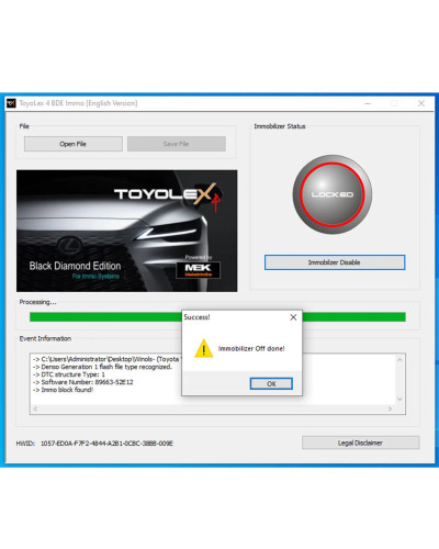 Toyolex4 Toyolex 4 with Unlimited Keygen for Denso for Lexus Mascheram