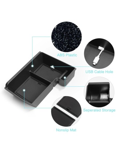 Caja de almacenamiento para reposabrazos de coche BYD Seal U Sealion 6