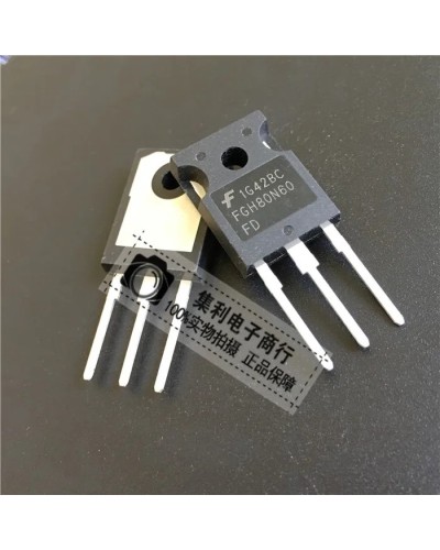 10 unids/lote FGH80N60 FGH80N60FD2 IGBT TO-247 80A600V la mejor calida