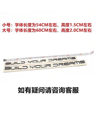 Para BYD Song PLUS DMi puerta trasera plateada brillante letra inglesa