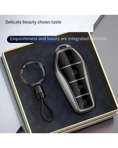 Funda para llave de coche de TPU, cubierta completa, soporte de protec