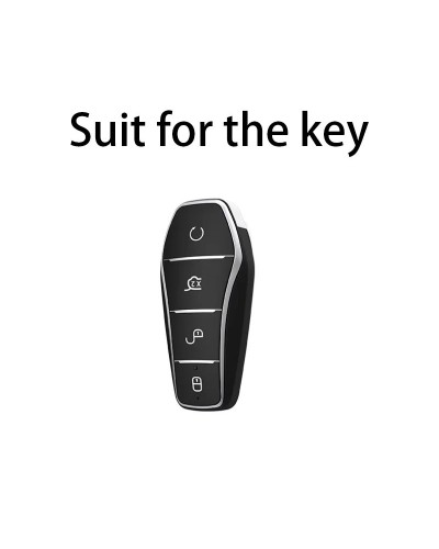 Funda para llave de coche de TPU, cubierta completa, soporte de protec