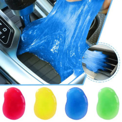 Nettoyeur de clavier réutilisable en gel pour voiture, nettoyant pour évent, élimination de la poussière Slime D343, gel à air m