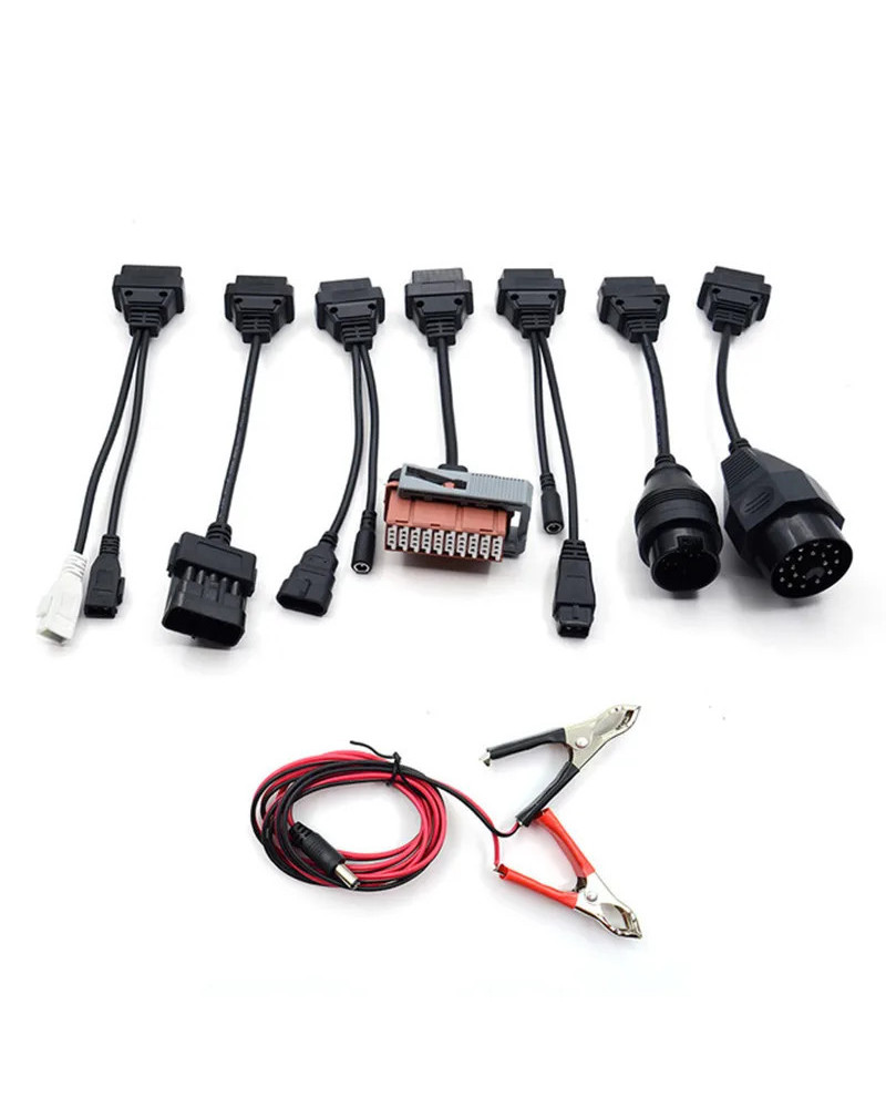 Full Set 8 PCS Car/Truck Cables For TCS PRO Diagnostic Connector