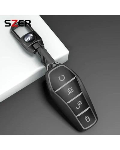 Funda de TPU para llave de coche, cubierta completa, soporte de protec