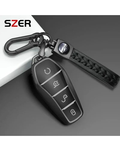 Funda de TPU para llave de coche, cubierta completa, soporte de protec