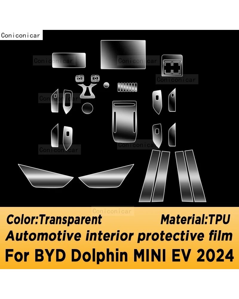 Para BYD Dolphin MINI EV Seagull 2024 2025 Panel de pantalla de navega