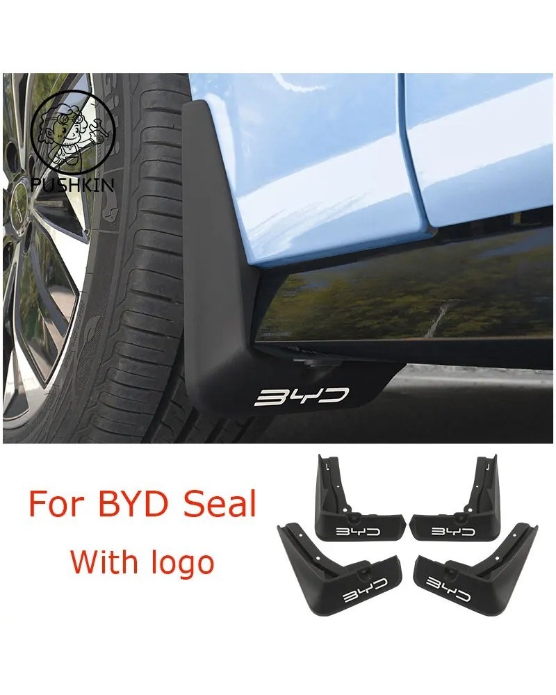 4 Uds guardabarros para BYD Seal 2023 2024 2025 ATTO 4 guardabarros pr