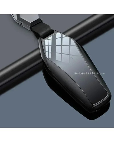 Funda para llave remota de coche de aleación de Zinc a la moda, funda 
