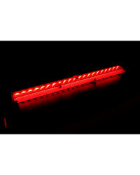 Luz LED roja de freno de alto nivel para Audi A4, S4, B8, Saloon, 2007-2015, lámpara negra ahumada