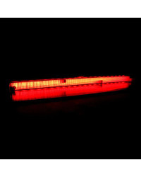 Luz LED roja de freno de alto nivel para Audi A4, S4, B8, Saloon, 2007-2015, lámpara negra ahumada