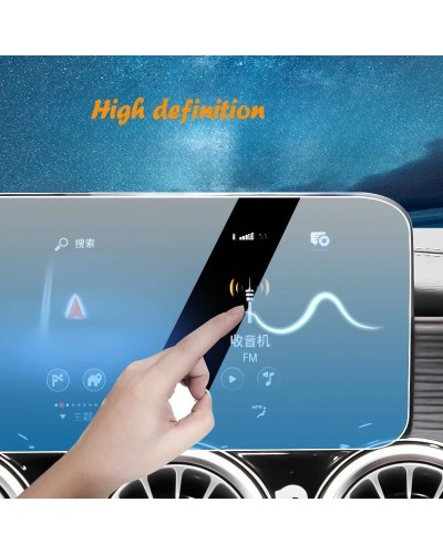 Para BYD SHARK 2024 2025 vidrio templado navegación Interior del coche