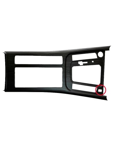 Tira decorativa de fibra de carbono para Interior de VW, tira decorati
