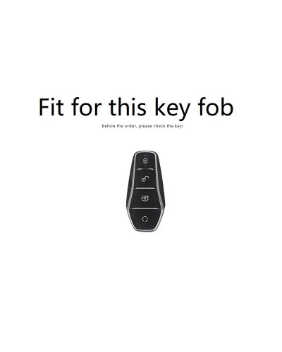 Funda de cuero para mando a distancia de coche, cubierta de llavero pa