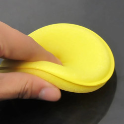 Car Round High Density Foam Waxing Polish Sponge Applicator Pads Curing and Polishing Wash Sponges Detailing Tools Tire Cleaner