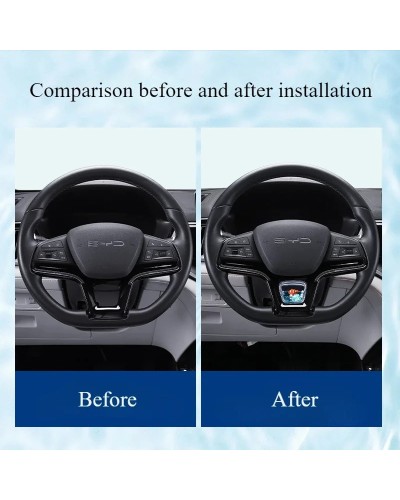Para BYD Song Pro/Song Plus/Qin Plus DMI EV 2022-2024 volante de coche