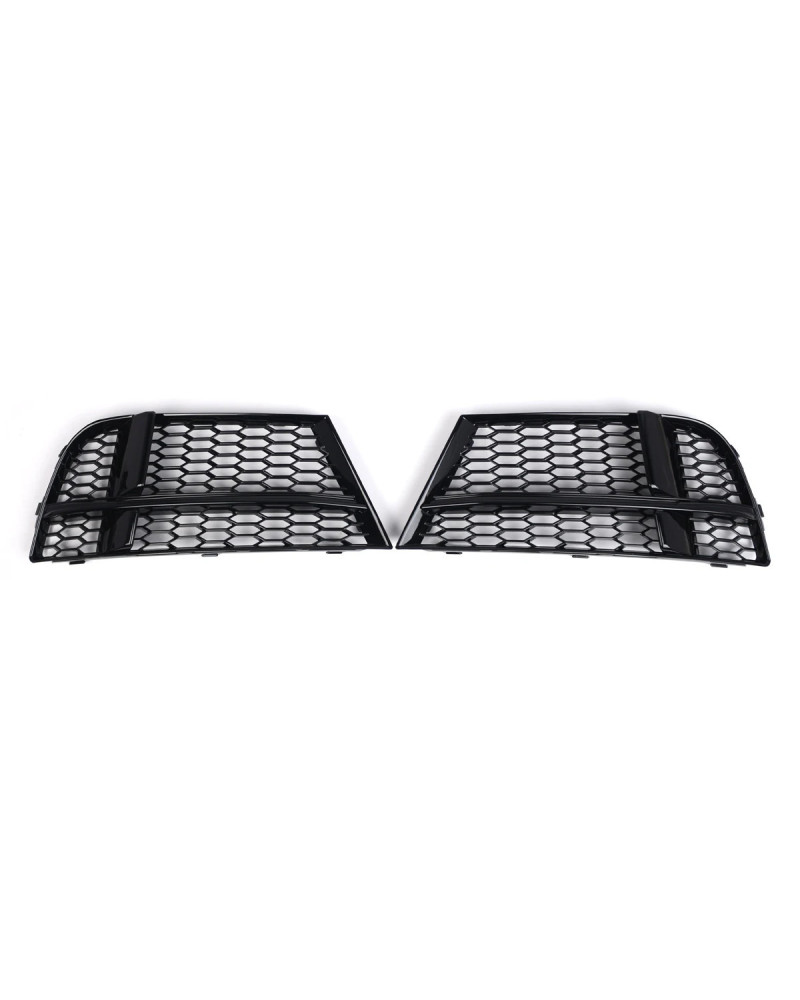 Parrilla de luz antiniebla de nido de abeja L/R para AUDI A3, 8V, S-LINE, sedán, SPORTBACK, CONVERTIBLE 17-19, parachoques delan