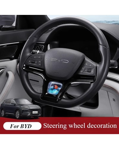 Para BYD Song Pro/Song Plus/Qin Plus DMI EV 2022-2024 volante de coche