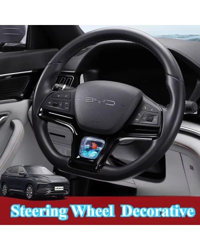 Para BYD Song Pro/Song Plus/Qin Plus DMI EV 2022-2024 volante de coche