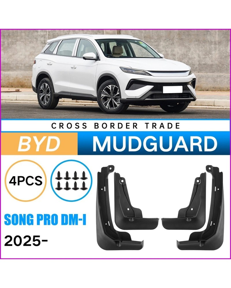 Guardabarros para BYD Song Pro DM-i 2025, guardabarros, protectores co