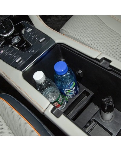 Soporte de taza de agua para coche, bandeja de monedas, estante para c