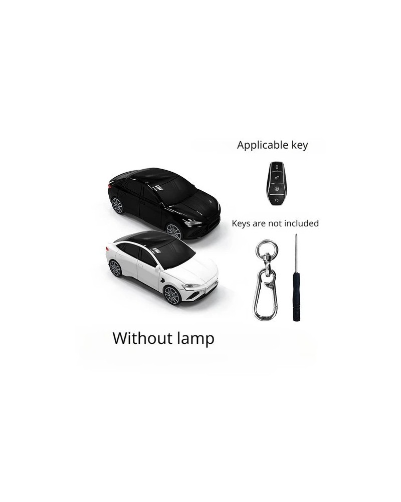 Funda de llave para BYD Seal, carcasa de modelo de coche, hebilla, Con