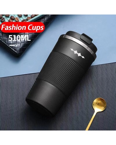 Taza Termo de acero inoxidable de 500 ML, botella de café para BYD For