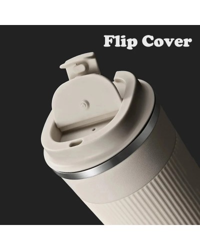 Taza Termo de acero inoxidable de 500 ML, botella de café para BYD For