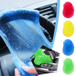 Nettoyeur de clavier réutilisable en gel pour voiture, nettoyant pour évent, élimination de la poussière Slime D343, gel à air m