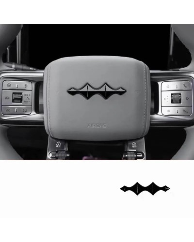 Accesorios de decoración exterior automotriz, parche ABS de lentejuela