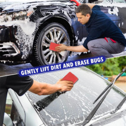 1-3pc Car Wash Mud Cleaner Magic Clay Bar Sponge Block Pad Remove Contaminants Before Polisher Wax for Car Care Wash Accessories