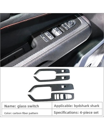 Adecuado para byd shark, panel de ajuste interior, parche embellecedor