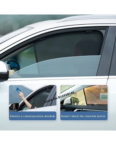 Para BYD Shark 6 2024 2025 parasol de coche protector solar de malla v