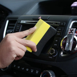 Car Washing Sponge High Density Tire Polishing Waxing Sponge Pad Wheel Tyre Wash Brush Wiper Car Cleaning Tool Auto Accessories